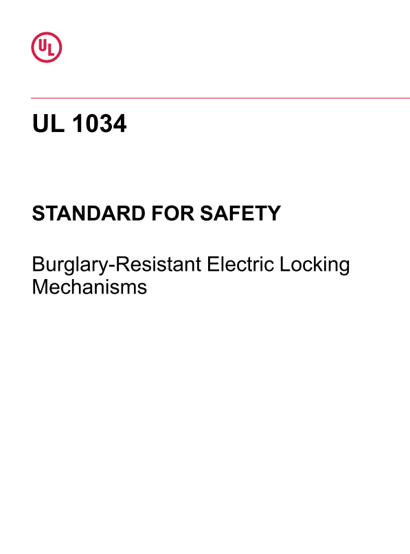 UL 1034 PDF