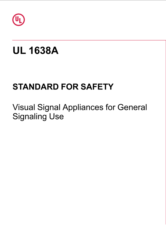 UL 1638 PDF UL 1638 PDF