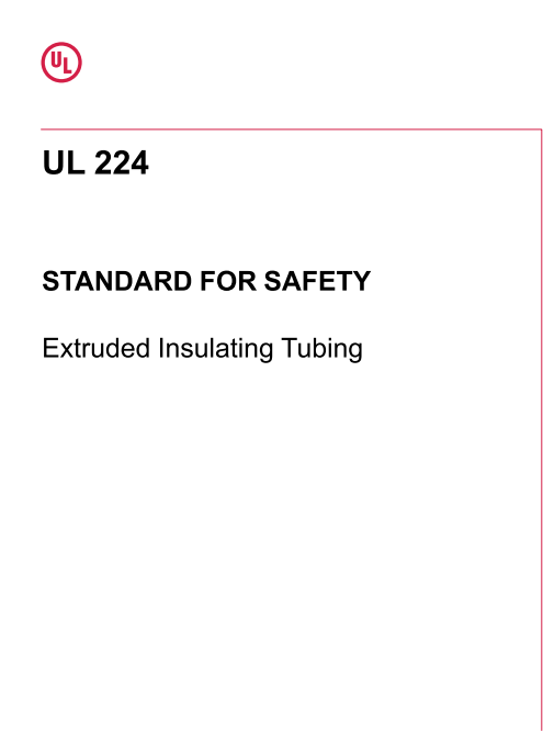 UL 224 PDF UL 224 PDF