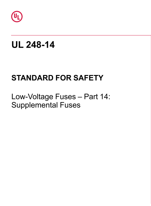 UL 248-14 PDF UL 248-14 PDF