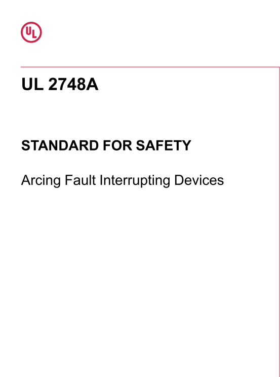 UL 2748A PDF UL 2748A PDF