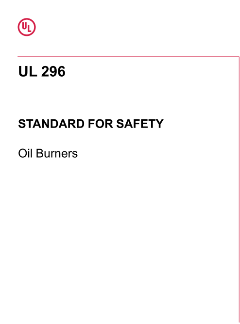 UL 296 PDF UL 296 PDF