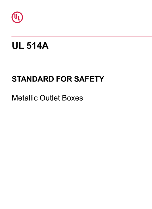 UL 514A PDF