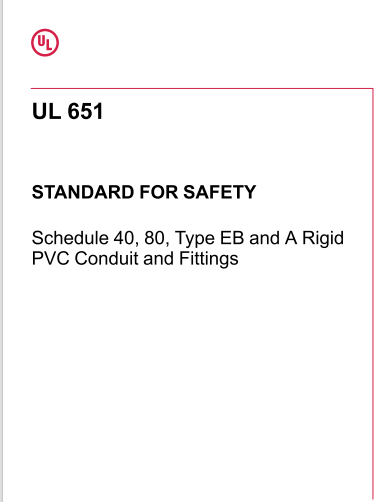 UL 651 PDF