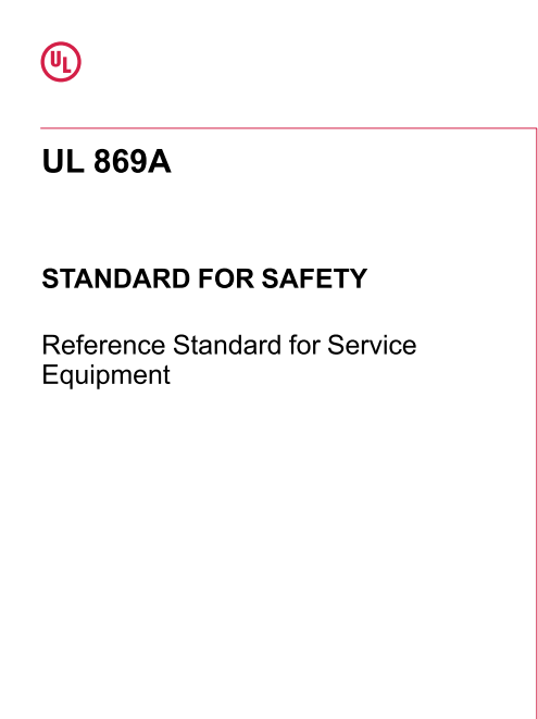 UL 869A PDF UL 869A PDF