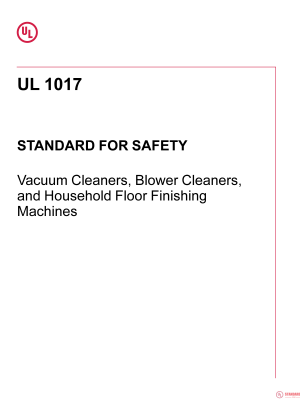 UL 1017 PDF UL 1017 PDF