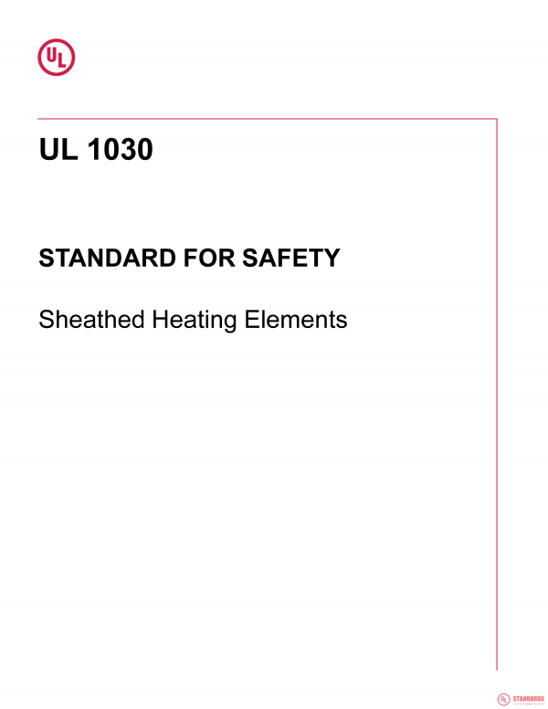UL 1030 PDF UL 1030 PDF