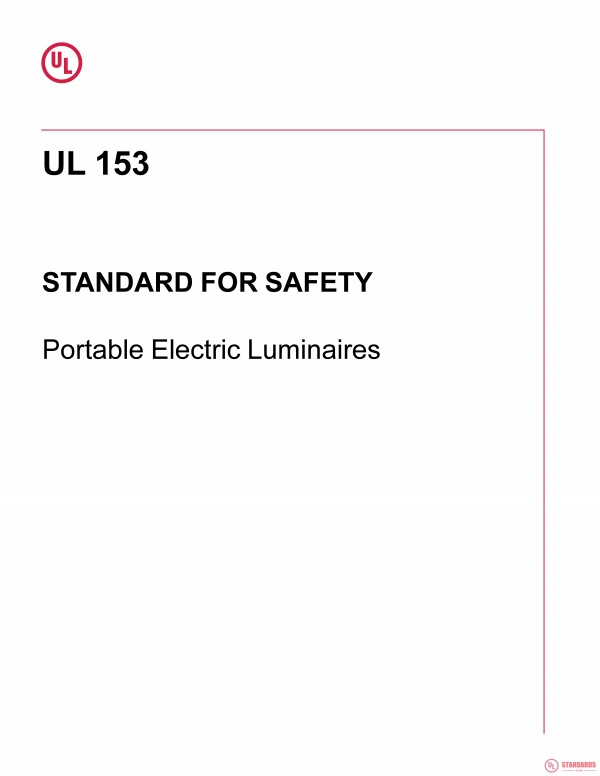 UL 153 PDF