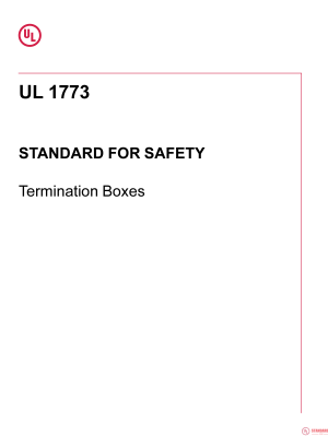 UL 1773 PDF UL 1773 PDF