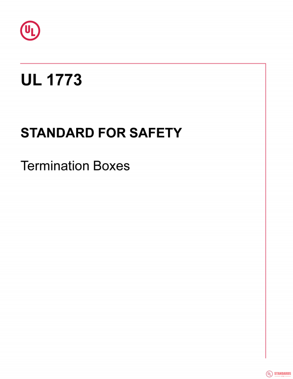 UL 1773 PDF