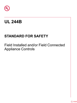 UL 244B PDF UL 244B PDF