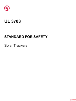 UL 3703 PDF