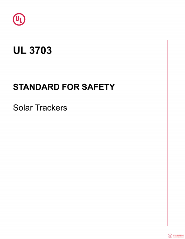 UL 3703 PDF