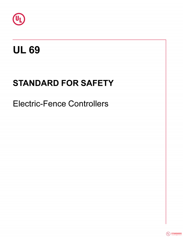 UL 69 PDF UL 69 PDF