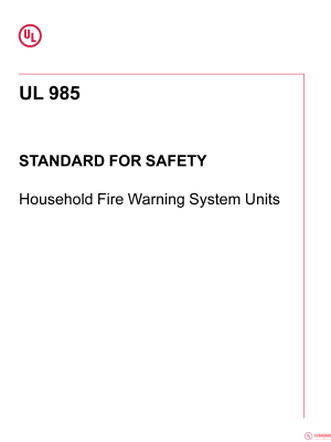 UL 985 PDF UL 985 PDF