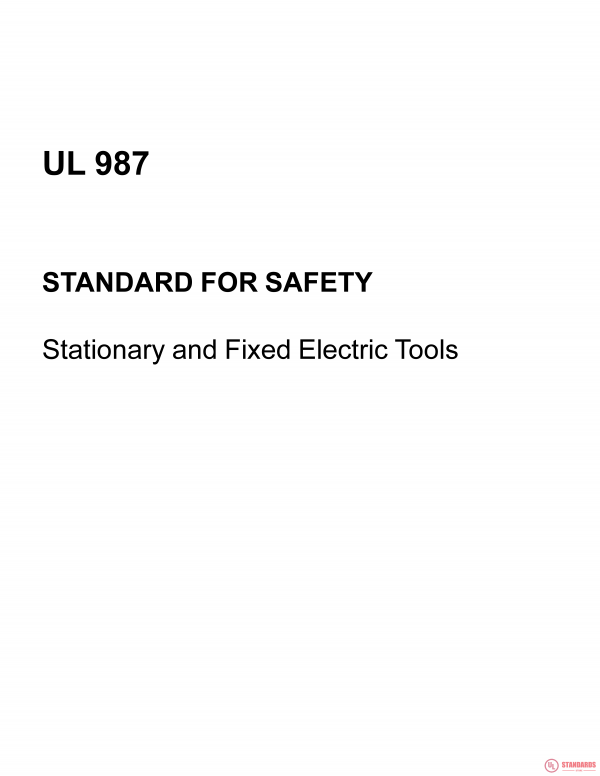 UL 987 PDF UL 987 PDF