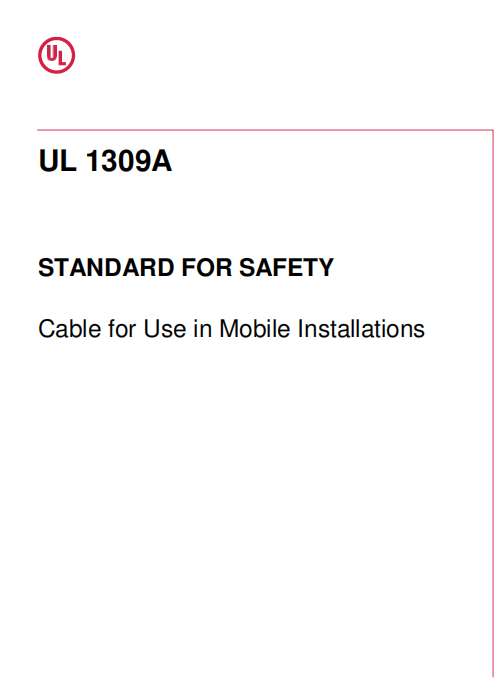 UL 1309A PDF UL 1309A PDF