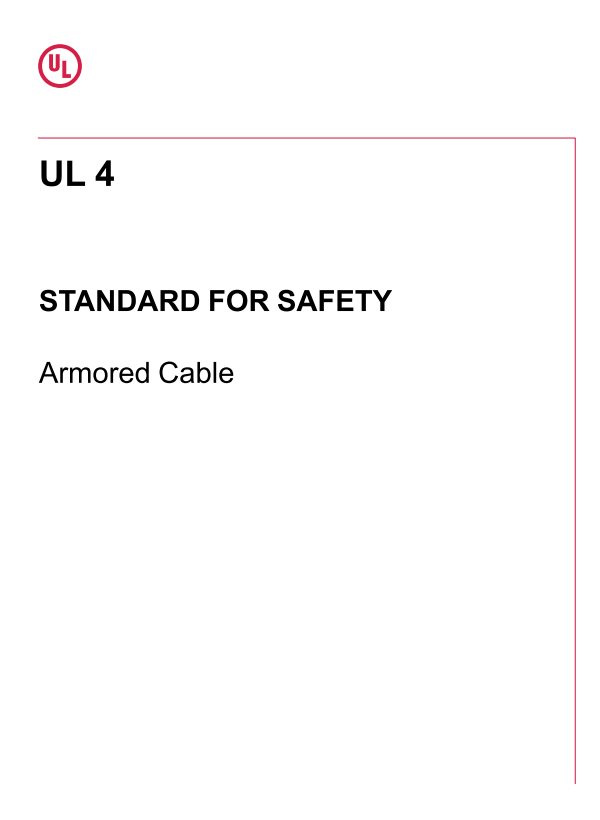 UL 4 PDF UL 4 PDF