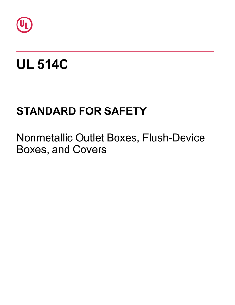 UL 514C PDF UL 514C PDF